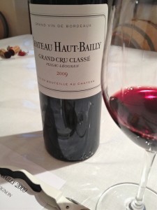 Great vintage at Haut Bailly, if not quite as good as the 2005. Let us see where it is four years from now! 