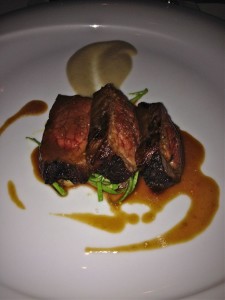 Beef filet - just one of eight courses for ... 30 euros. 