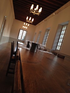 Former Scriptorium as tasting room